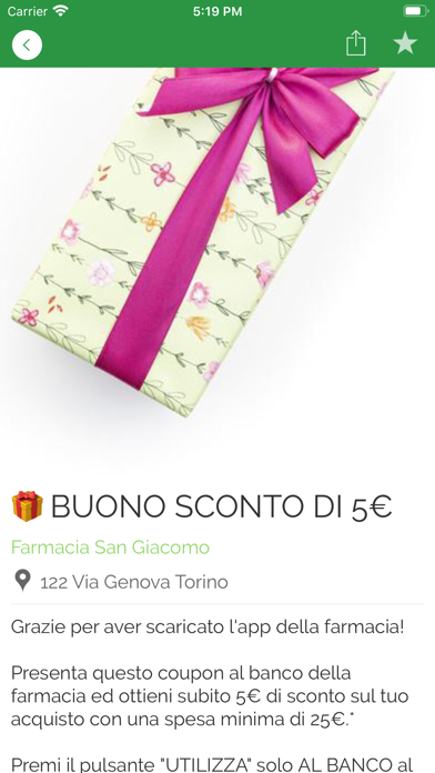 Farmacia San Giacomo Torino Screenshot