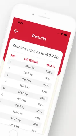 Game screenshot MaxLift - 1RM Calculator apk