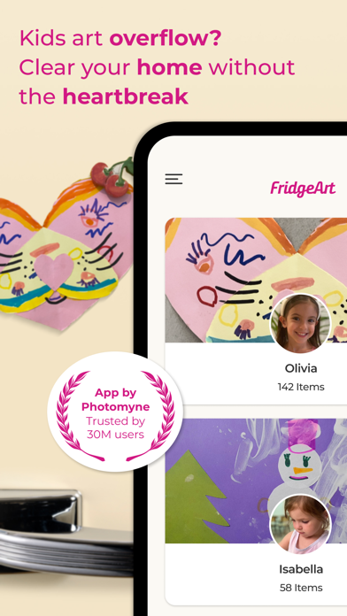 FridgeArt Kids Art Scanner Screenshot