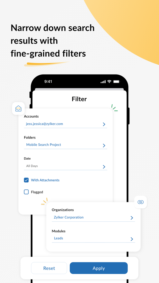 #3. Search across Zoho- Zia Search (iOS) 由: Zoho Corporation