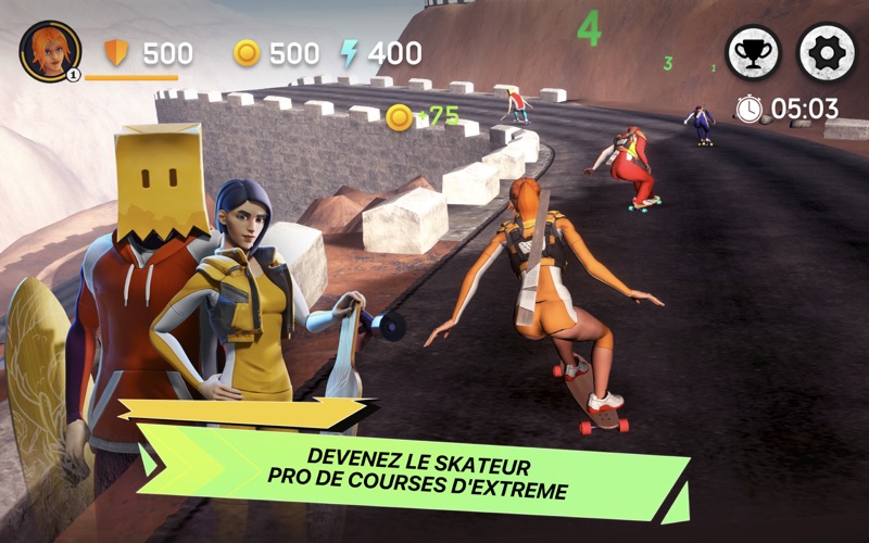 Screenshot #2 pour Real Skater — Extreme Racing