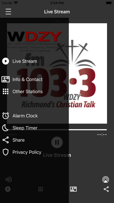 WDZY FM 103.3 Screenshot
