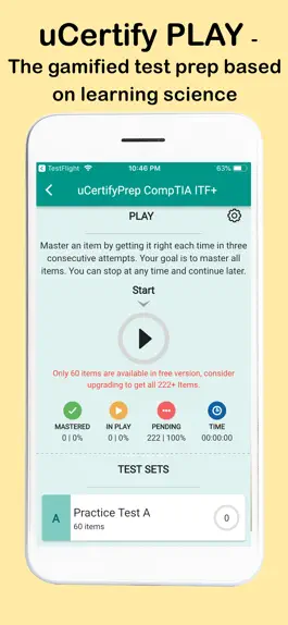 Game screenshot uCertifyPrep CompTIA PenTest+ hack
