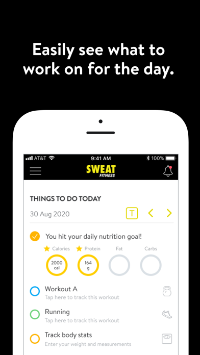 Sweat Fitness Screenshot