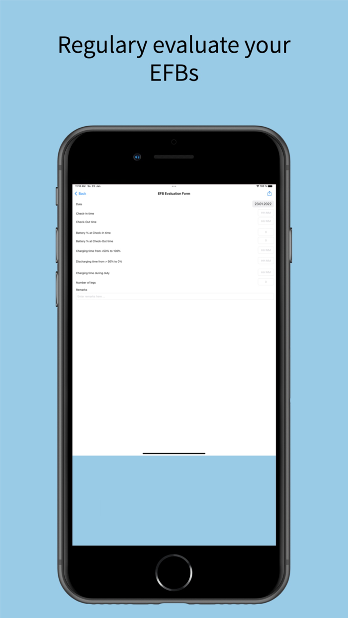 OpsControl Sheet for Aviation