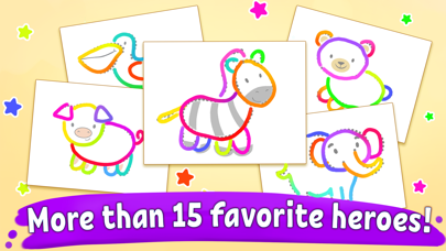 Animal coloring book for color Screenshot
