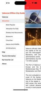 Valencia Offline City Guide screenshot #2 for iPhone