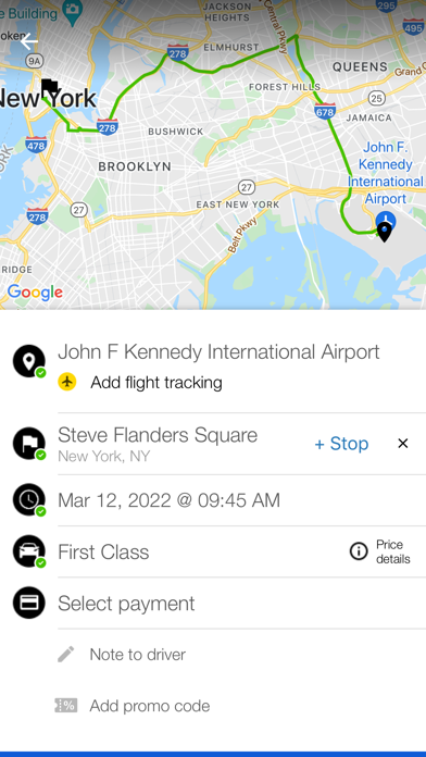 Chicago Lincoln Limo, Inc. Screenshot