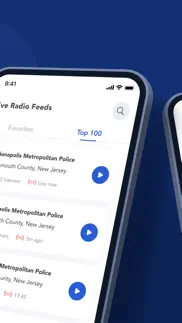police scanner live radio iphone screenshot 2