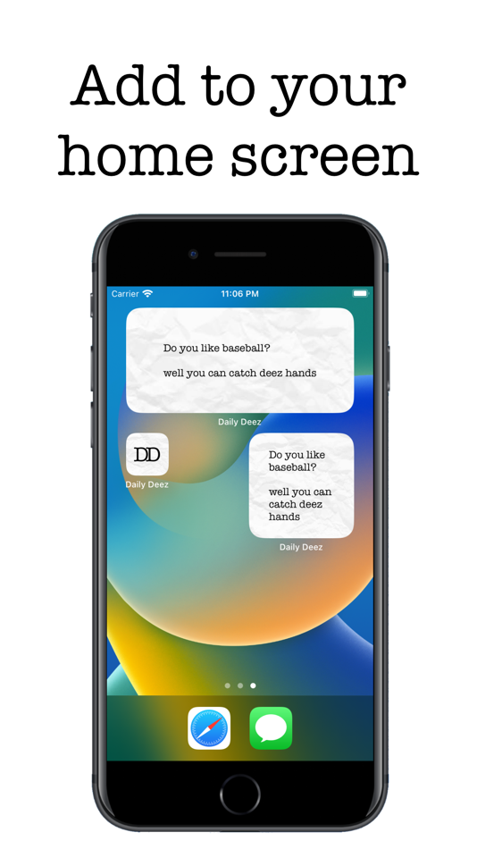 #1. Daily Deez (iOS) 게시자: Daniel Yaakob