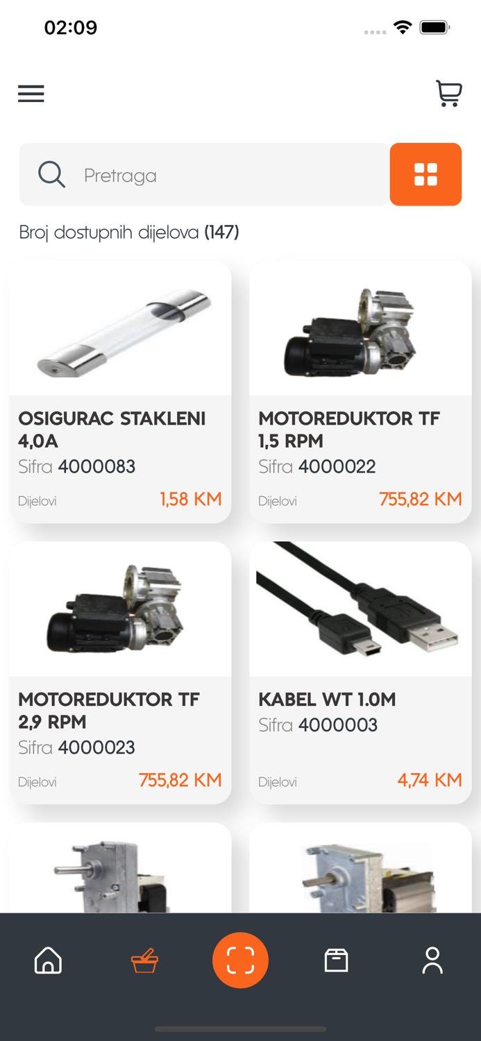 ThermoFlux - Serviseri