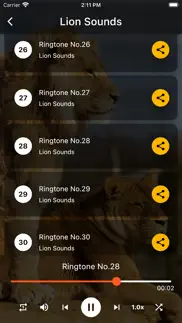 lion sounds ringtones iphone screenshot 4