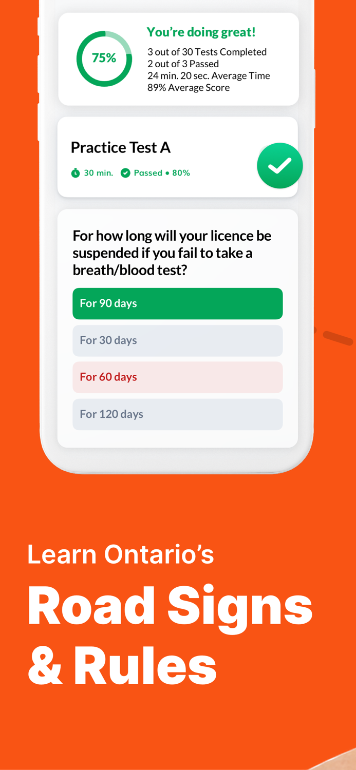 G1 Drivers Test Ontario