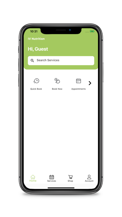 IV Nutrition Screenshot