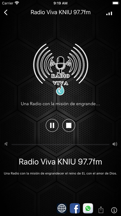 Radio Viva KNIU 97.7fm Screenshot