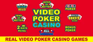 Video Poker - Casino Games screenshot #1 for iPhone