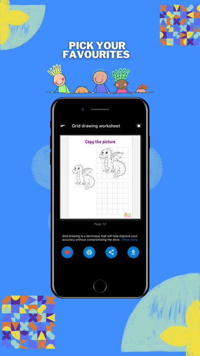 Art Worksheet Screenshot