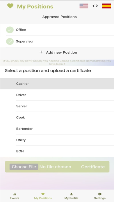 RH Staffing Screenshot