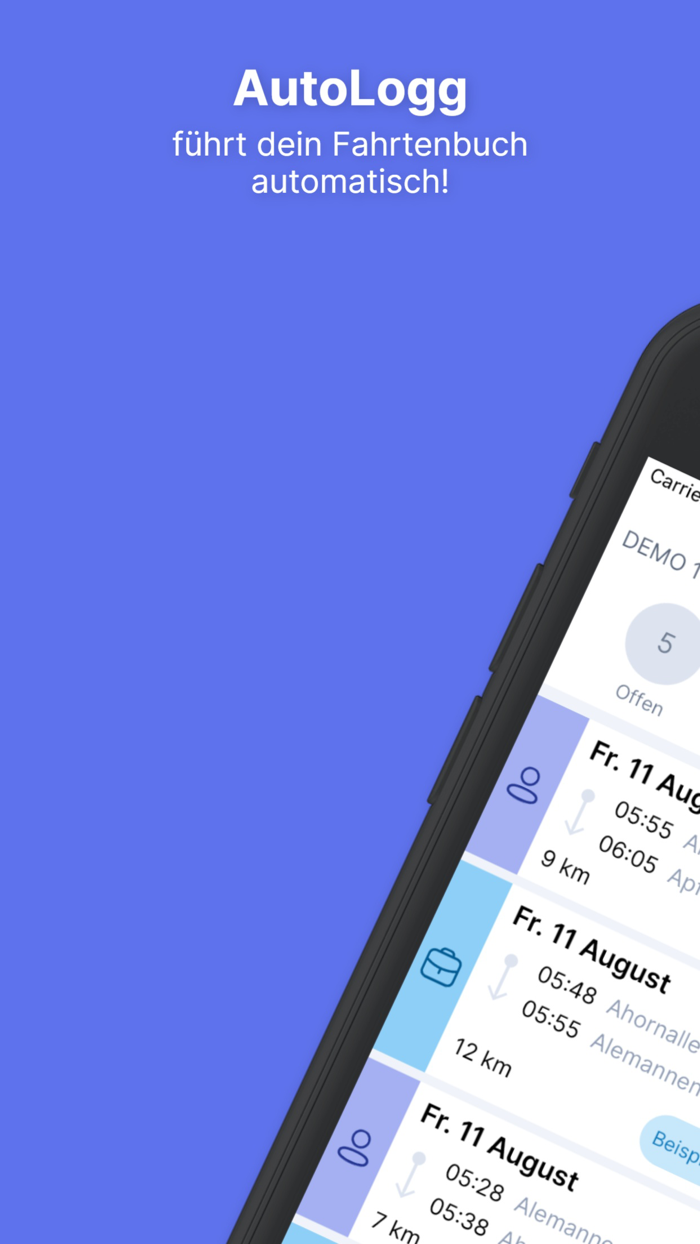 AutoLogg Fahrtenbuch 2.0