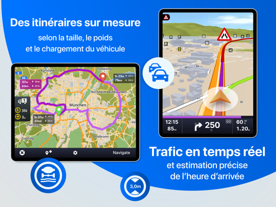 Screenshot #5 pour Sygic GPS Camion & Camping-Car