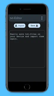 pro txt editor iphone screenshot 2