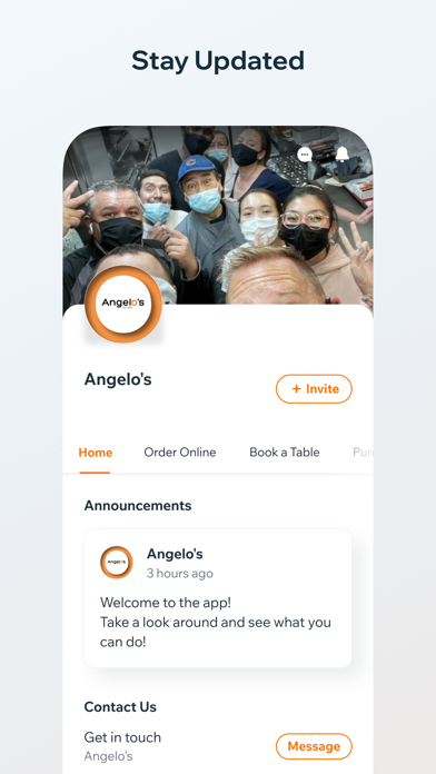 Angelo's Wine Bar Screenshot