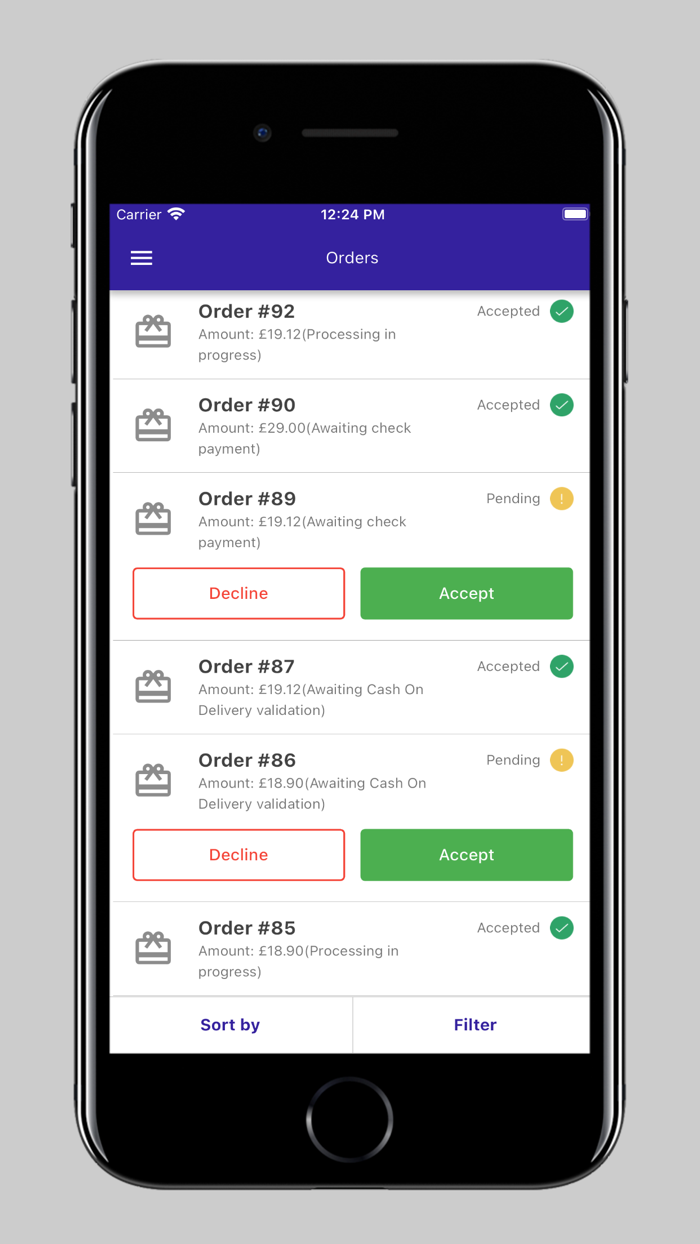 Prestashop Delivery Boy