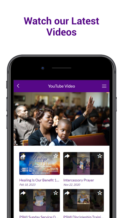 Perfecting Saints Ministries Screenshot