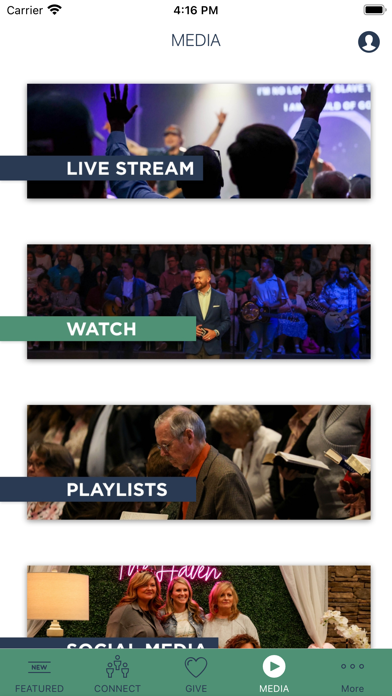Glen Haven Baptist Church Screenshot