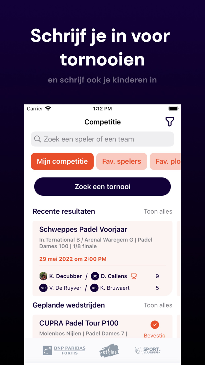 Tennis and Padel Vlaanderen