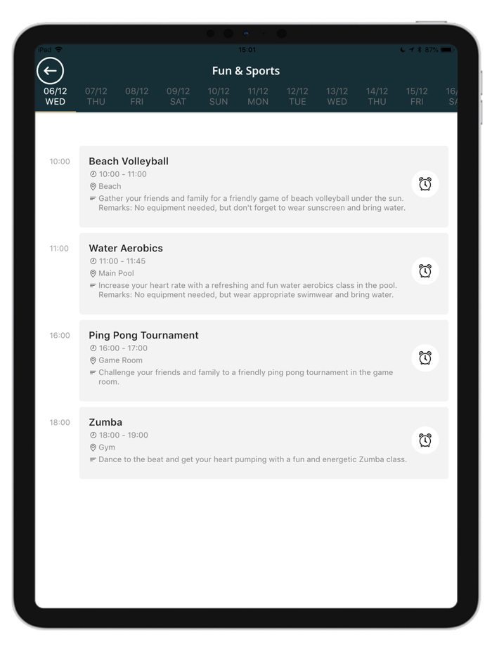 Nonius Mobile Guest App