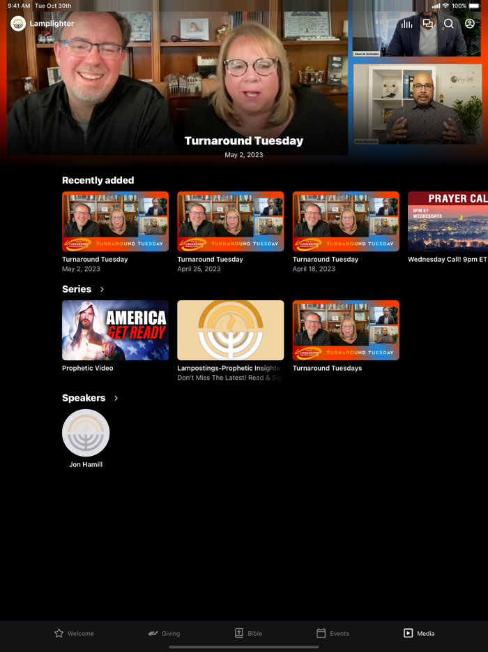 Lamplighter App  Jon and Jolene