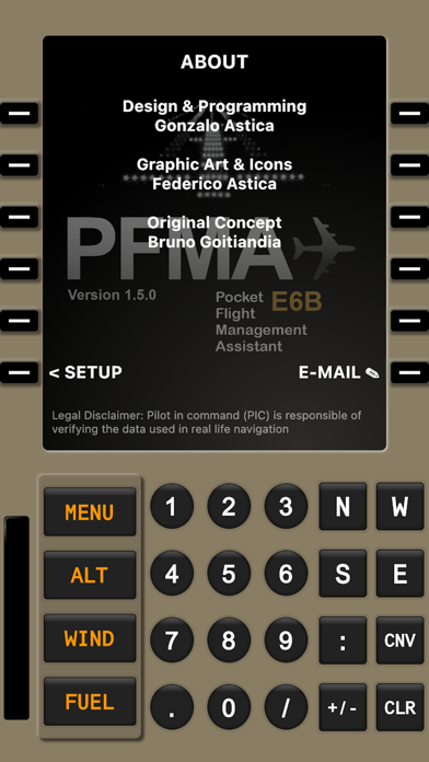 PFMA E6B screenshot 5