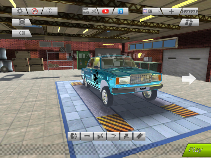 Retro Russian Drift Simulator