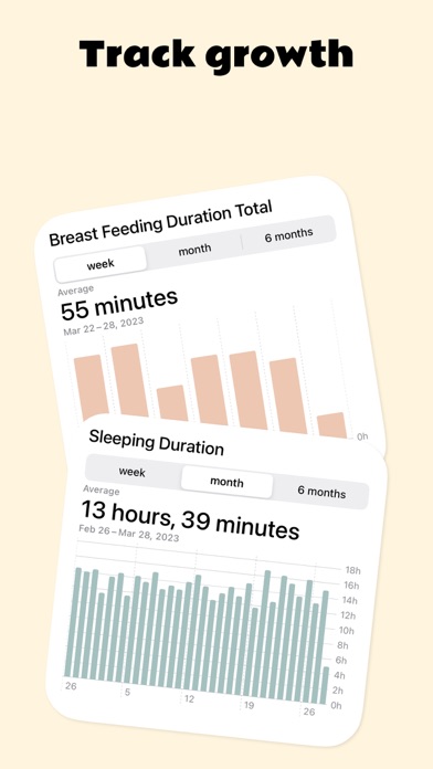 BabyLog - Newborn Baby Journal Screenshot