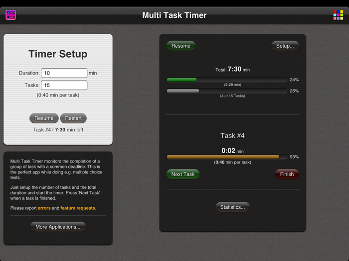 Multi Task Timer