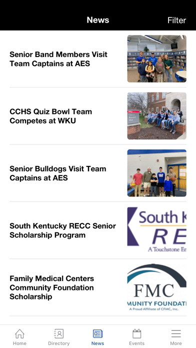 Clinton County School District Screenshot