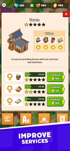 Game screenshot Hero Village: Idle Tycoon rpg hack