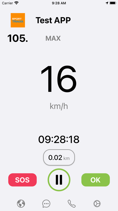 Sporttraxx Tracky Screenshot