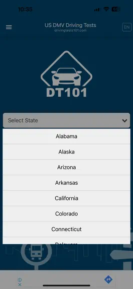 Game screenshot US DMV Driving Tests apk