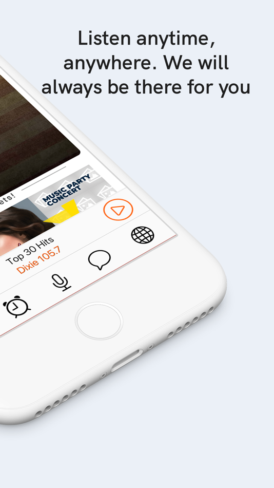 #2. Dixie 105.7 (iOS) De: East Carolina Radio