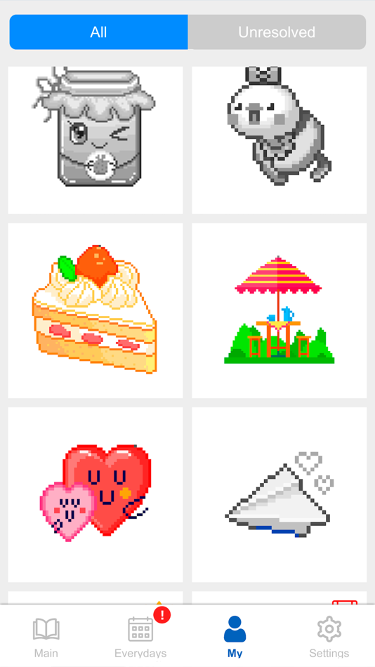 #6. Pixel Magic: Draw Art Numbers (iOS) 由: Serhii Kolisnyk