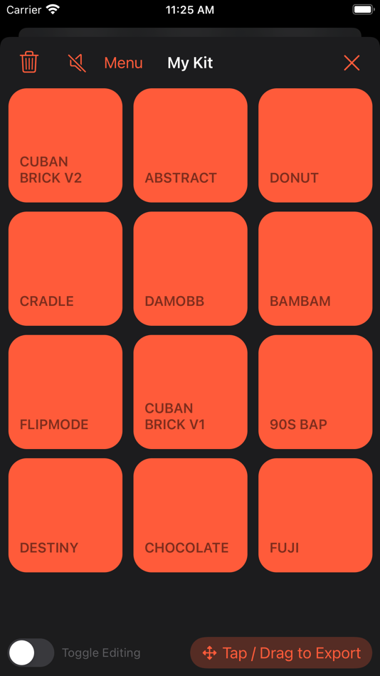 #2. Sample Crate (iOS) 由: Cristina Buga