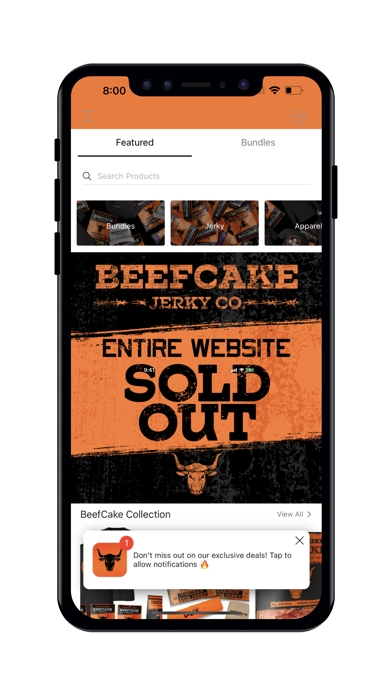 BeefCake Jerky Screenshot