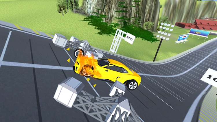 Beam Drive Car Crash Stunts