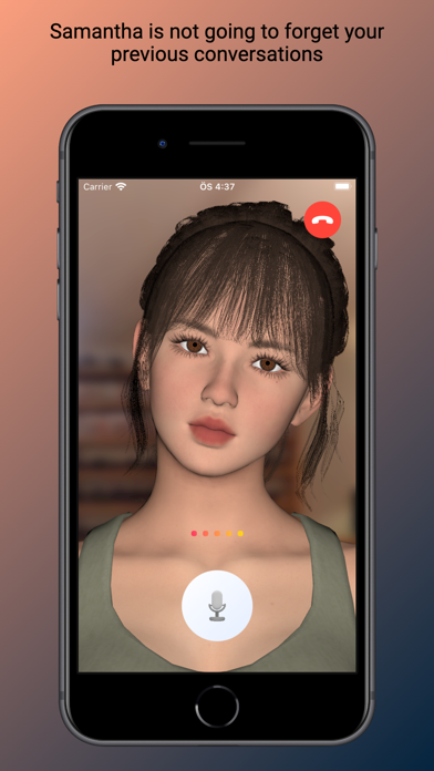 AI Therapist: Samantha Screenshot