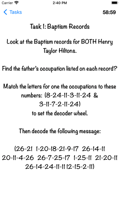 Family History Escape Screenshot