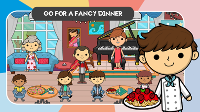 Lila's World: Play Restaurant Screenshot