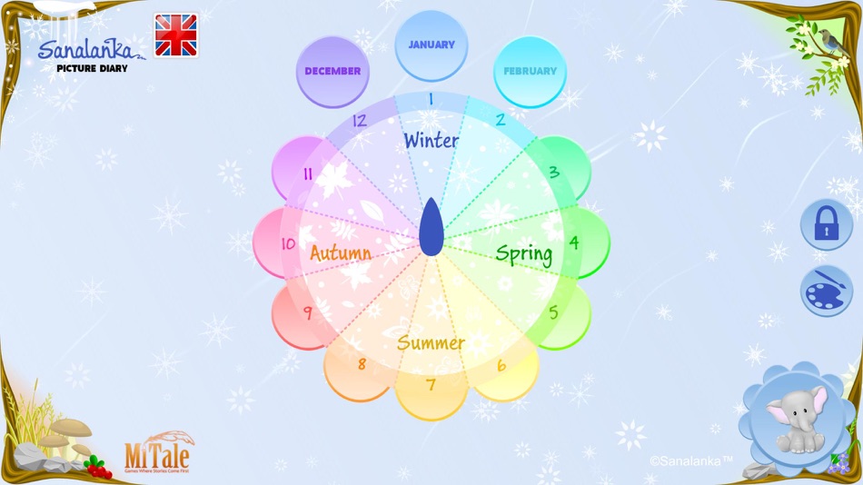#2. My First Calendar (iOS) 由: MiTale Oy