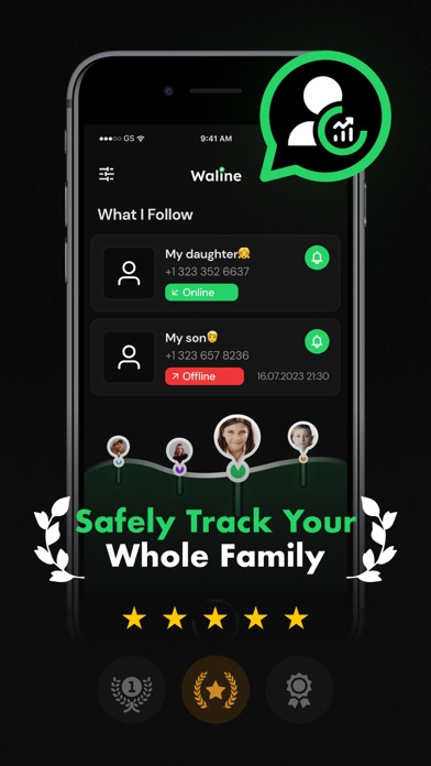 Waline: Online Tracker Screenshot